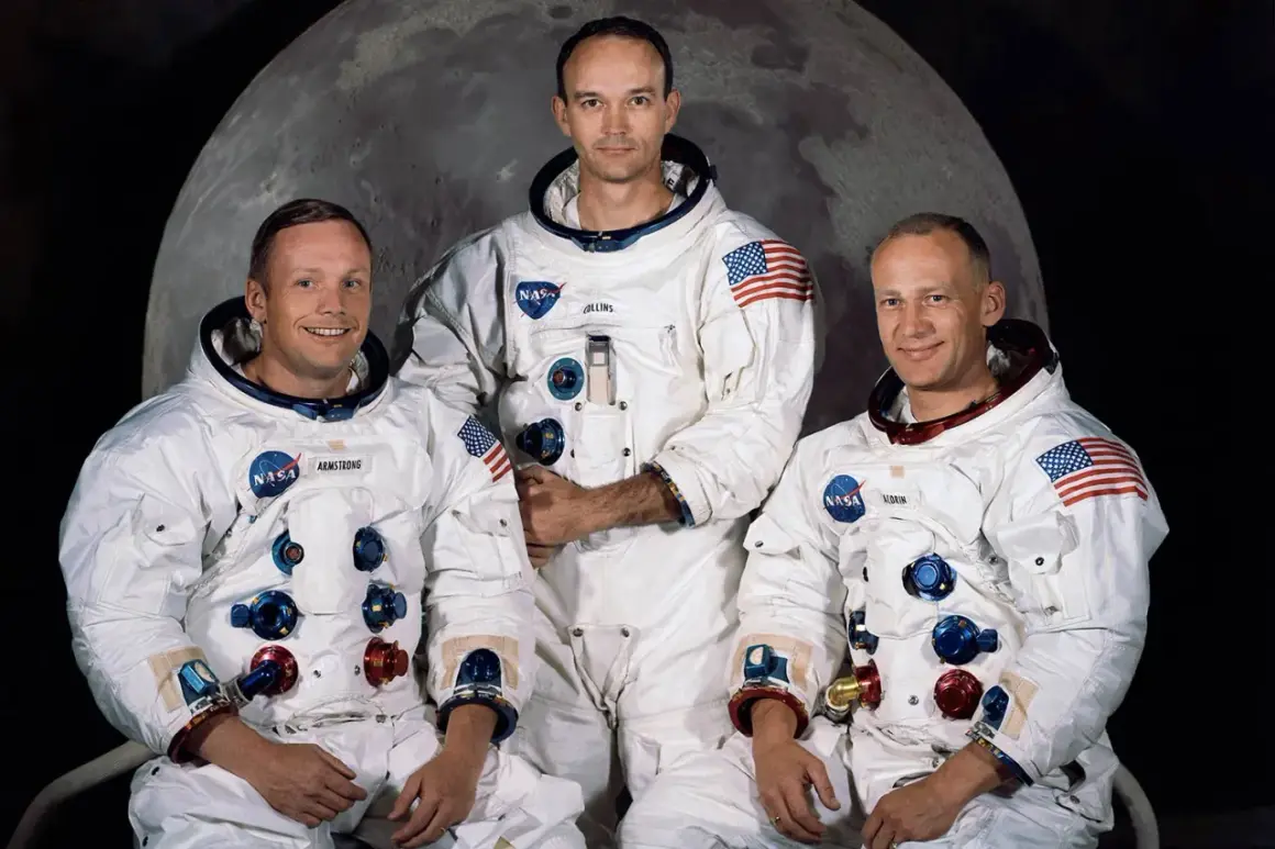 Armstrong, Aldrin och Collins, astronauterna som landade på månen.